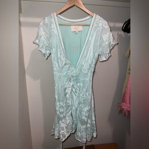 Aijek Tie Waist Dress